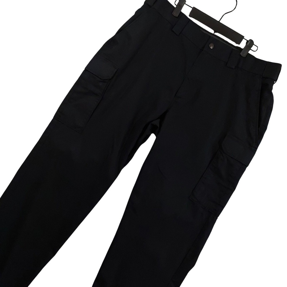 5.11 Tactical Pants Mens 40 (Fits 38x31) Black Cargo Canvas Workwear Tactical